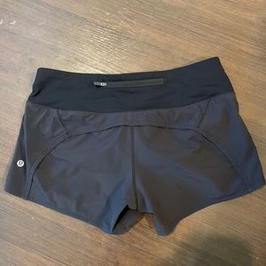 Lululemon Speed Up Short 4” Black